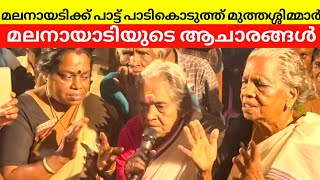 മലനായാടിക്ക് വേണ്ടി മുത്തശ്ശി പാടുന്നു | Malanaayadi Thullal | ആനക്കോട്ട് തറവാട് Amma Singing Ritual