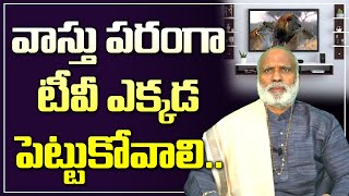 వాస్తు పరంగా టీవీ ఎక్కడ పెట్టుకోవాలి | TV Ekkada Pettali | Vastu Remedies By Vishwakarma Vastu