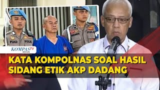 Respons Kompolnas Usai AKP Dadang Iskandar Dipecat Tidak Hormat dari Polri