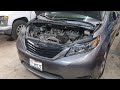 Toyota sienna multiple misfire codes etc