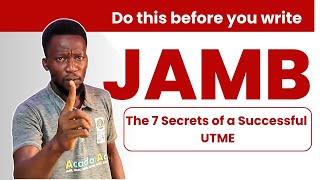 Things to Complete Before JAMB: A Detailed Guide