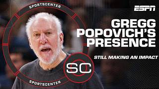 How Gregg Popovich's AURA is still leaving an imprint on the Spurs 😯 | SportsCenter