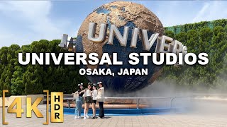 Walking Tour at Universal Studios Japan & Super Nintendo World | 2023 Theme Par