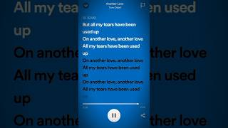 Another Love - Tom Odell Lyrics #lyrics #mirmoon #music #video #anotherlove @tomodell