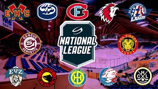 National League Hockey Arenas 2020/21(Switzerland)