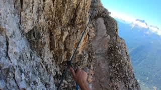 Via ferrata Berti Alta via 4