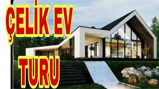 Prefabrik Evler / Çelik Evler / Dubleks Çelik Ev Turları