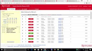 How to Use Course Schedule Planner