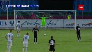 Десна - Заря - 1:2. Гол с пенальти: Фаворов (90+8')