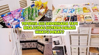 TIPSNYA SIH SEDERHANA TAPI BISA LUNAS HUTANG DALAM WAKTU DEKAT⁉️MENATA DAN MERAPIKAN DAPUR