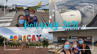 Boracay 2021 |  Part 1 of Day 1 | Manila to Caticlan to Boracay Island | Mary Joyce Rubianes