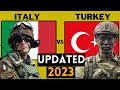 Italy vs Turkey Military Power Comparison 2023 | Military Comparison 2023 UPDATED