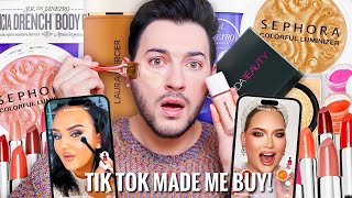 Testing EVERY viral makeup product tik tok made me buy... worth the hype?