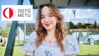 Odtü Vlog❤️tanıtım günleri,kampüs,odtüden…Ecre Ay Üniversite Gezisi #1