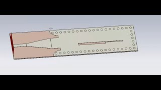 SIW antenna design using CST software