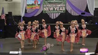 Paj Nruab Deg | Junior Dance Comp Rnd 2| Stockton Hmong New Year 2024-2025