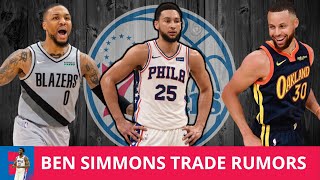 Sixers Rumors: 76ers Want To Trade Ben Simmons For Damian Lillard; Simmons Trade Rumors To Warriors