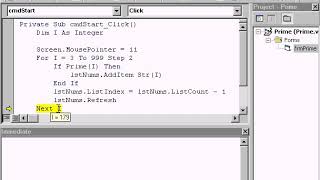 VB6 Break Mode Debugging