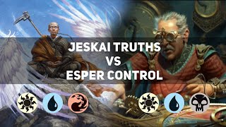 Jeskai Truths vs Esper Control | Mythic | MTG Historic