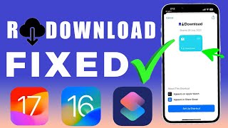 How to Fix R Download Shortcut Not Working on iOS in 2023