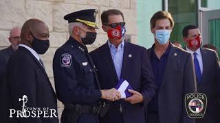 Prosper Police Station Ribbon Cutting