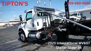 2023 International MV607 – Stellar Slider 34 Hooklift