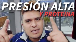 🔴PUEDO TOMAR PROTEINA SI TENGO LA PRESION ARTERIAL ALTA 🤯QUE PASA SI TOMO PROTEINA CON PRESION ALTA😱