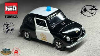 Tomica Event Model トミカ 多美卡 No.27 Subaru 360 Oversea Patrol car