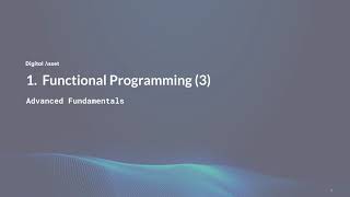 Lesson 3: Functional Programming Part 3