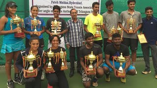 AITA Mens & Womens 50K Tennis Tournament|Women Singles Winner Sahaja Yamalapalli|Hyderabad