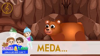 Meda nas juri - Pesma o medi | Pesme o životinjama  |  Luna i Leo | 🐻🐍🐗