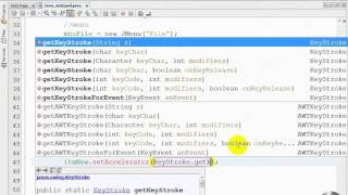 Java Notepad Project-part 3