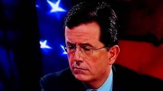 stephen colbert anonymous face