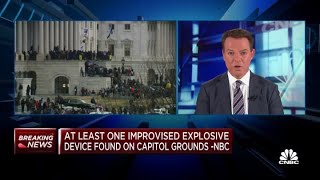 At least one improvised explosive device has been found at the Capitol: NBC