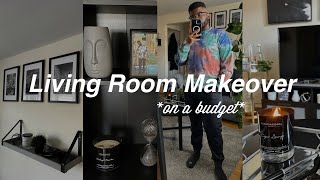 LIVING ROOM MAKEOVER + TOUR *vlog* // decor shopping (Ikea, Target, Marshalls) *BUDGET FRIENDLY*