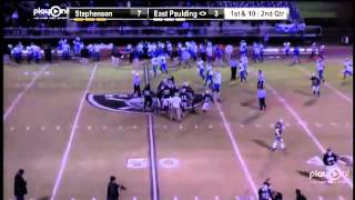 #95 Kicker Miles Hemphill of East Paulding w/ 61 yard FG