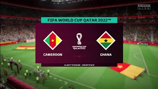 FIFA 23 | Cameroon vs Ghana - FIFA World Cup Qatar 2022 | Gameplay