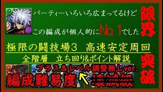 【パズドラ】闘技場３縁ptの補足説明【プラス＆レベル調整について】