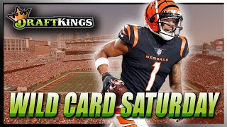 DRAFTKINGS WILD CARD SATURDAY OVERVIEW: NFL DFS PICKS