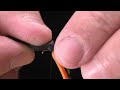 fly tying a realistic foam beetle