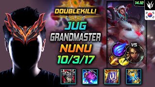 Nunu & Willump Jungle Build Thornmail Phase Rush - LOL KR GrandMaster Patch 14.12