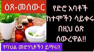 ዕጸ-መሰውር/የባህል መድሃኒቶችን ይማሩ/ከተሞች ዋሻዎች በዚህ ዕጽ ተሰውረዋል @ethiotube3882