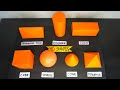 Maths Shapes Project Model | Maths Shapes Names | 3D Shapes model for school project| The4Pillars