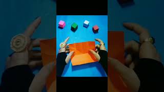 Paper Cube Box Making #Paper Cube#Paper Craft #Shorts#Video#Youtubeshorts#Viral#Origami Paper #Art