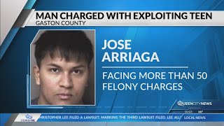 Gaston County man charged with 50+ counts related to minor exploitation