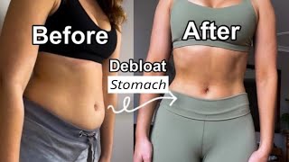 De-Bloating Stomach Stretch Routine | Helps digestion, IBS & constipation