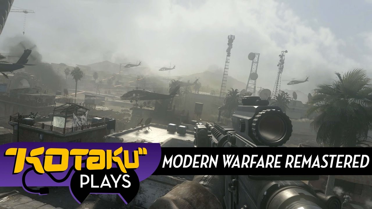 Videos From Call Of Duty 4 Modern Warfare Remastered Trailers Gameplay