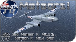 War Thunder - Meteors! - Realistic battle