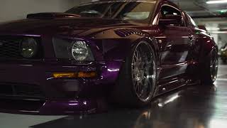 AMAZING FORD MUSTANG S197 STANCE - SHIROKAI BAGGED