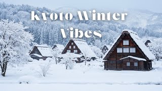 Kyoto Winter Village Vibes🌸Japanese Lofi Beats For Study, Focus \u0026 Work 📖Playlist For A Calm Day